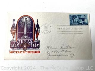 110 First Day Covers (FDC's)