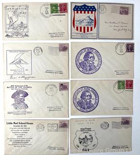 (43) First Day Covers Circa 1930's - 1950's