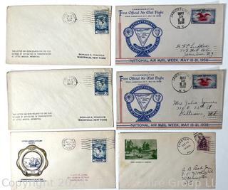 (43) First Day Covers Circa 1930's - 1950's