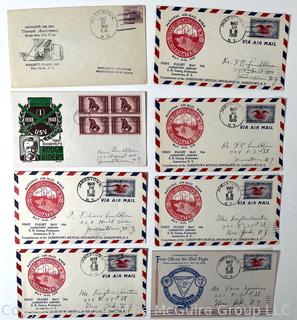 (43) First Day Covers Circa 1930's - 1950's