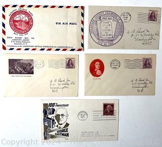 (43) First Day Covers Circa 1930's - 1950's