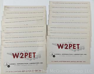 Group of QSL Cards for Ham Radio Interests