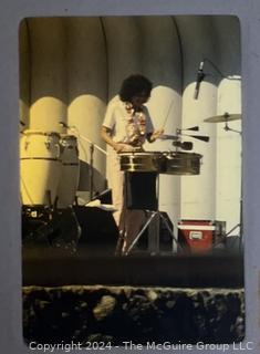 Group of 1970's Photographic Slides of Country Joe McDonald and The Joy of Cooking Bands in Concert and Back Stage.  