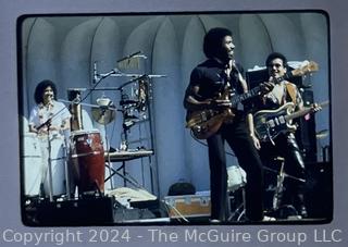 Group of 1970's Photographic Slides of Country Joe McDonald and The Joy of Cooking Bands in Concert and Back Stage.  