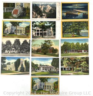 Thirteen (13) Vintage U.S. Postcards 