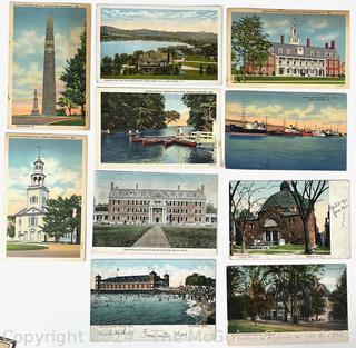 42 Vintage U.S. Postcards