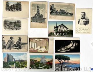 12 Vintage Postcards