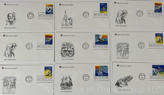 28 First Day Covers (FDC) Philately.