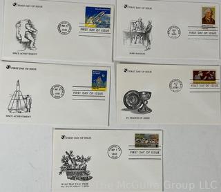 28 First Day Covers (FDC) Philately.