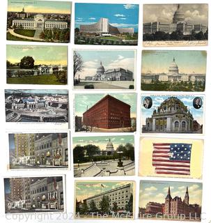 36 U.S. Vintage Postcards