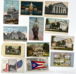 36 U.S. Vintage Postcards