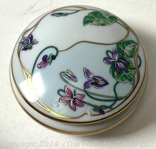 Porcelain Decorative Items Including Lenox Vase and Coalport Flowers