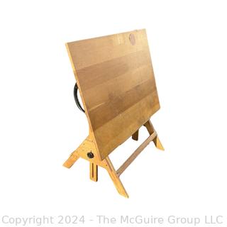 Wooden Adjustable Drafting Table