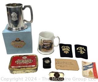 Group of Collectibles Including 1937 Royal Coronation Mug and Program.