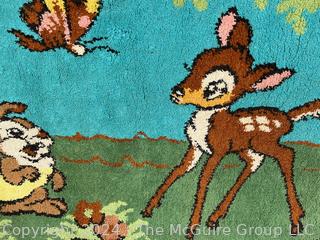 Collection of Toys Including 1975 Hooked Walt Disney Productions Bambi Rug and Viewmaster