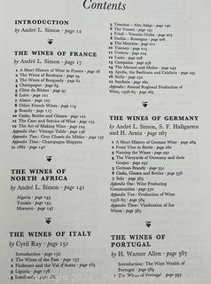 Wines of the World Hardcover by Andre L. Simon