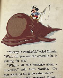 Seven (7) Books Including Walt Disney Mickey Mouse Never Fails (1939)