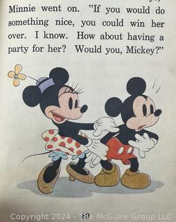 Seven (7) Books Including Walt Disney Mickey Mouse Never Fails (1939)