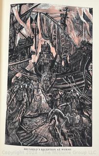 The Nibelungenlied, Heritage Press Slip Case, 1961 Book