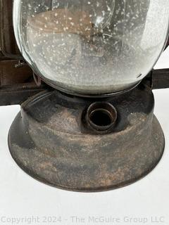 Dietz Monarch Dash Kerosene Lamp with` Bullseye Reflector.