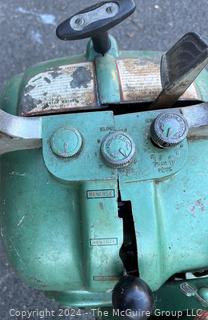 Circa 1960 Vintage "Sea Horse" Johnson 10 HP Outboard Motor. Model QDL-13  SN# 932357 Untested