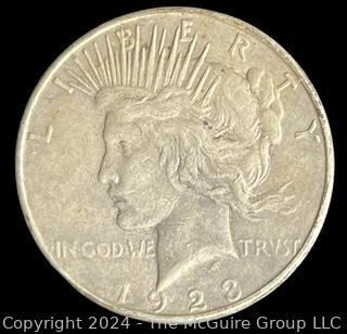 1923 S Peace Silver Dollar Coin