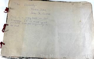 Personal Scrap Book on the Kennedy's with Clippings