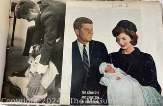 Personal Scrap Book on the Kennedy's with Clippings