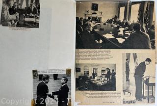 Personal Scrap Book on the Kennedy's with Clippings