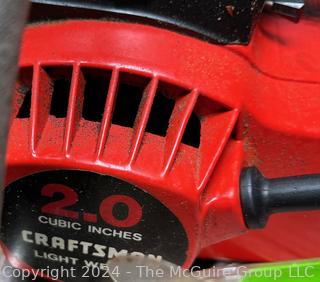 Craftsman Light Weight Chain Saw in Case, 2.0 Cubic Inches