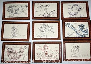 Disney Lion King Special Edition Character Portraits 9 Drawings