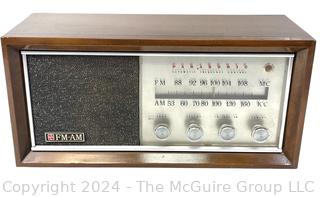 1960s Panasonic AM/FM Tube Radio Model RE-784a