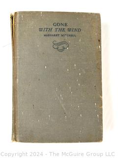 "Gone With The Wind" by Margaret Mitchell Published by The MacMillan Company, 1938