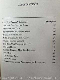 Two (2) First Edition Books - A Rider of the Cherokee Strip by Evan G. Barnard 1936 and My Religion by Helen Keller 1928