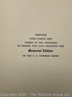 A Busy Year At The Old Squire (Memorial Edition) 1922 by C.A. Stephens