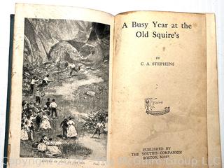 A Busy Year At The Old Squires by C. A. Stephens (1922) HB