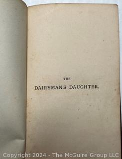 "The Dairyman's Daughter" and "May and Her Kittens" circa 1900 