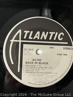 Vinyl LP Record: AC/DC - Back in Black