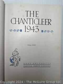 "The Chanticleer" 1943. Duke Yearbook