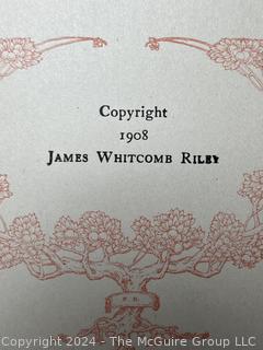 5 Illustrated Books circa 1910 by James Whitcomb Riley