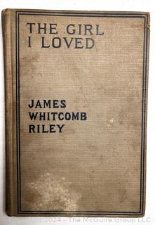 5 Illustrated Books circa 1910 by James Whitcomb Riley