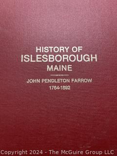 History of Islesborough Maine by John Pendleton Farrow.  3 Volumes