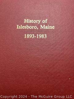 History of Islesborough Maine by John Pendleton Farrow.  3 Volumes