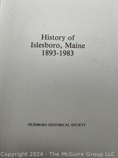 History of Islesborough Maine by John Pendleton Farrow.  3 Volumes