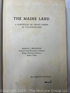 Four (4) Books on Maine