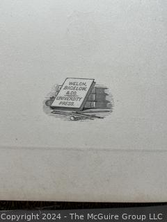 "The Building of The Ship" by Henry Wadsworth Longfellow. Illustrated and Leather Bound. Published by Fields, Osgood, and Co. Boston 1870