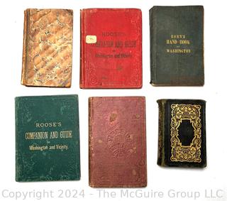 Six (6) Nineteenth (19th) Century Books c 1824-1867