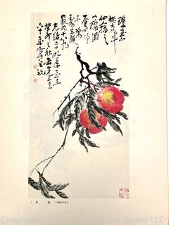 Folio of Japanese Botanical Woodblock Prints