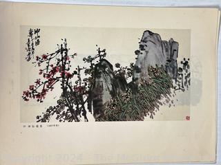 Folio of Japanese Botanical Woodblock Prints