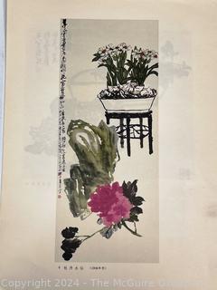 Folio of Japanese Botanical Woodblock Prints